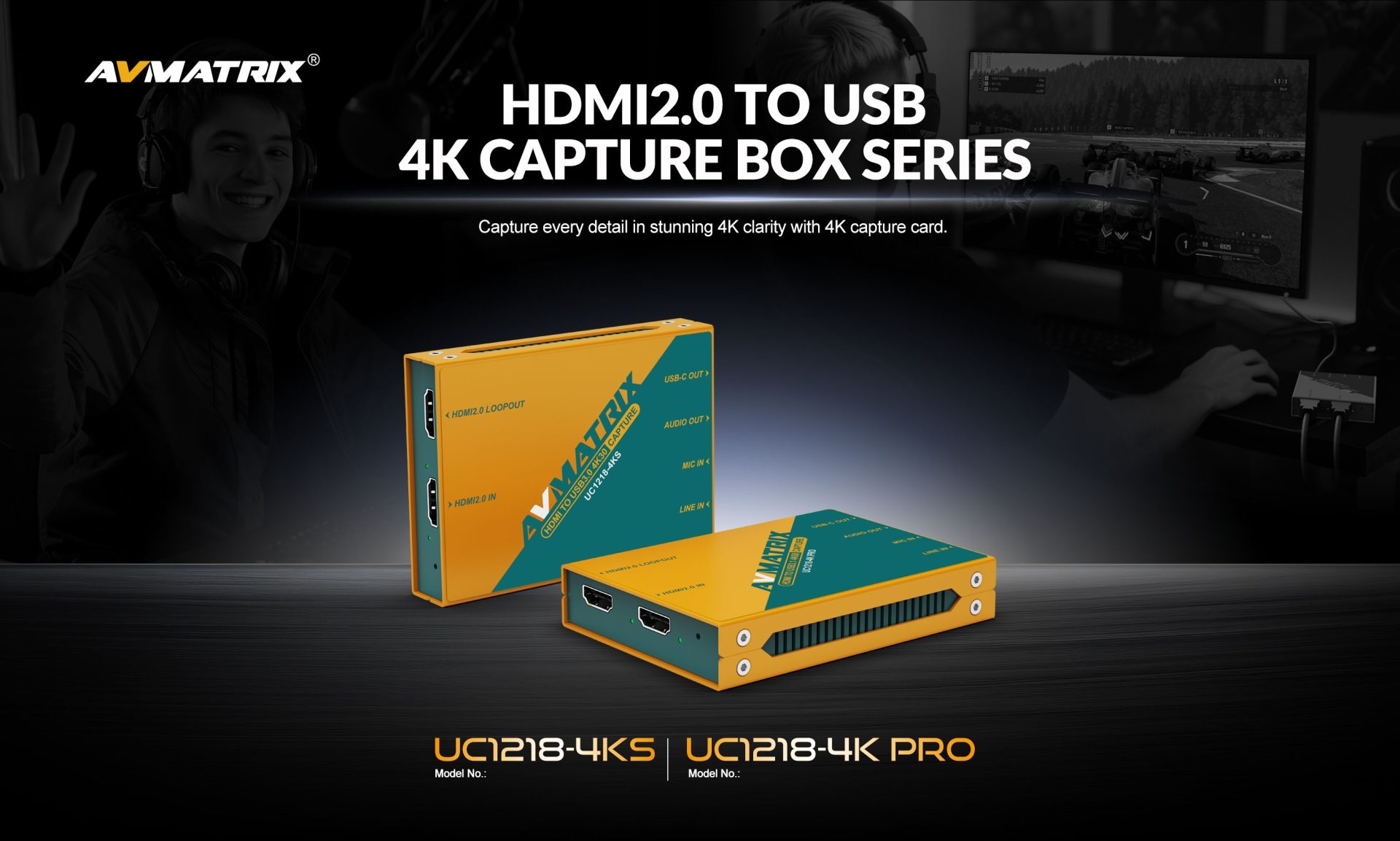 HDMI Dual to USB3.1 Type-C Video Capture Card (Uncompressed Out) for Hi Quality Smooth Live streaming & Recording - Image 2
