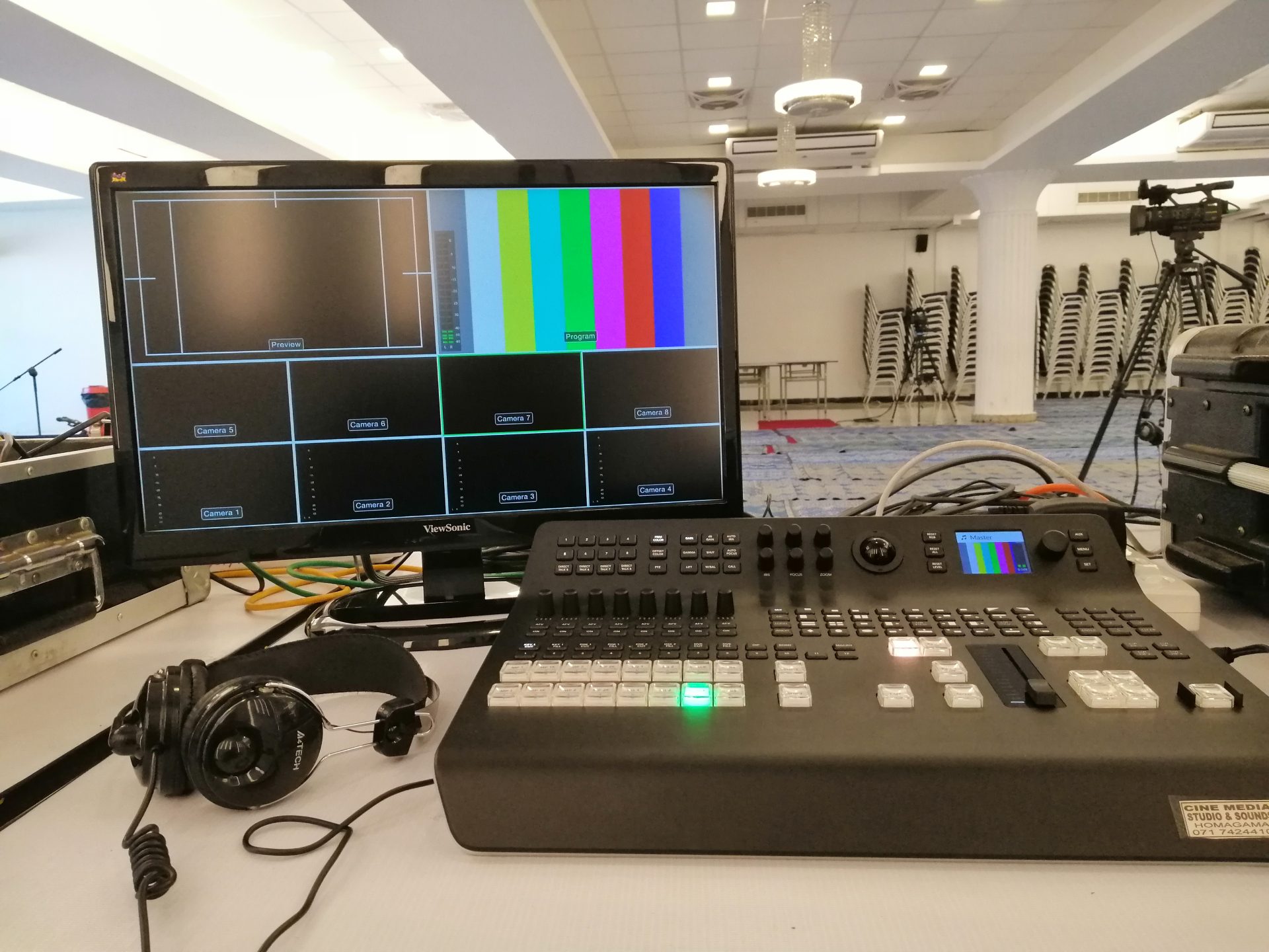 Blackmagic Atem Television Studio PRO HD 8 Chanel Video Mixer